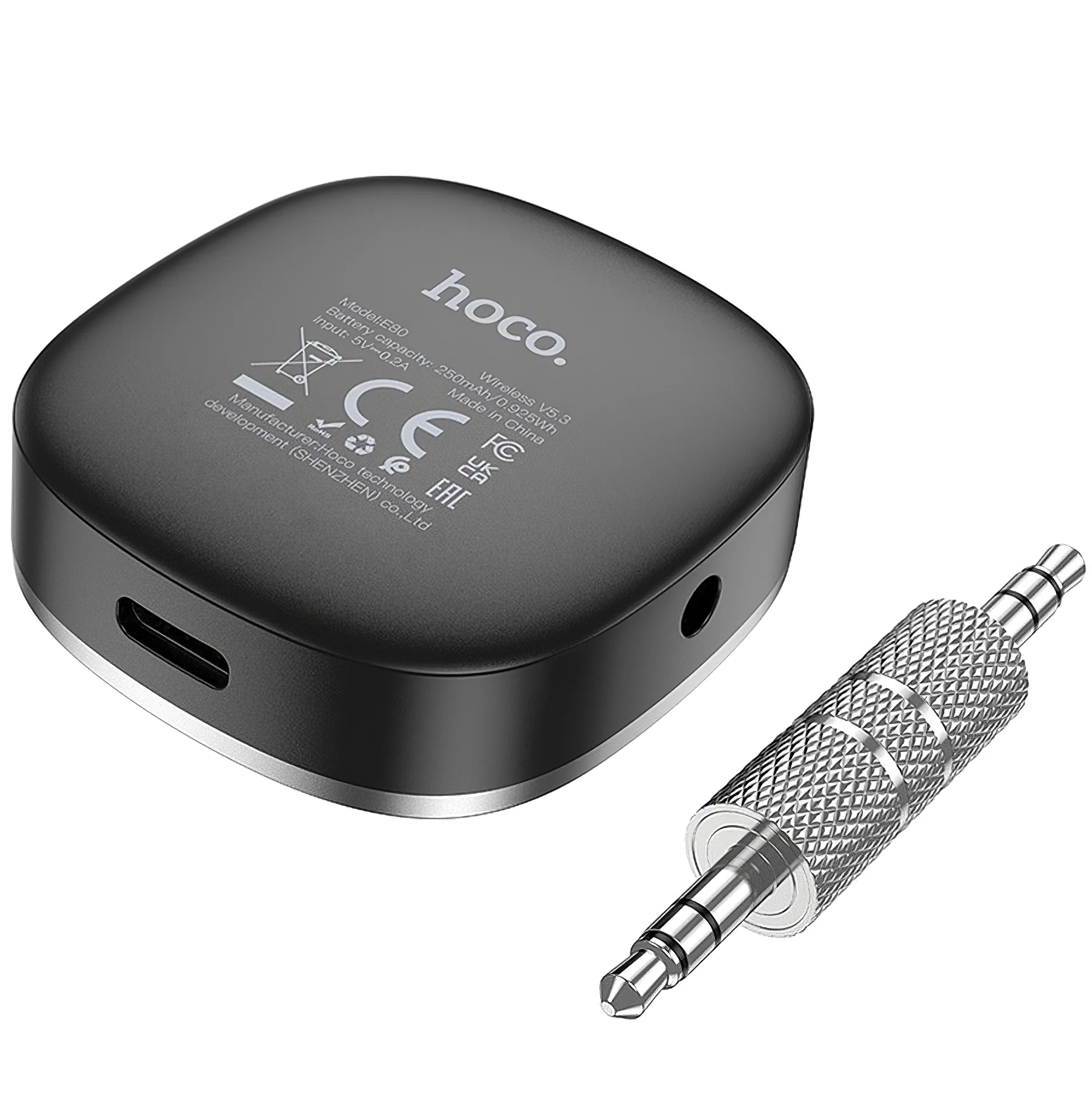 HOCO E80 Bluetooth Receiver - Image 4