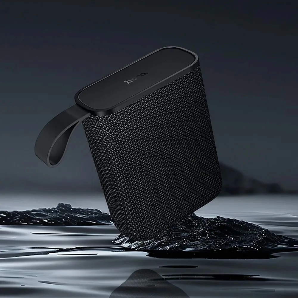 HOCO HC34 Portable Bluetooth Speaker, 5W, TWS, Waterproof, Black - Image 4
