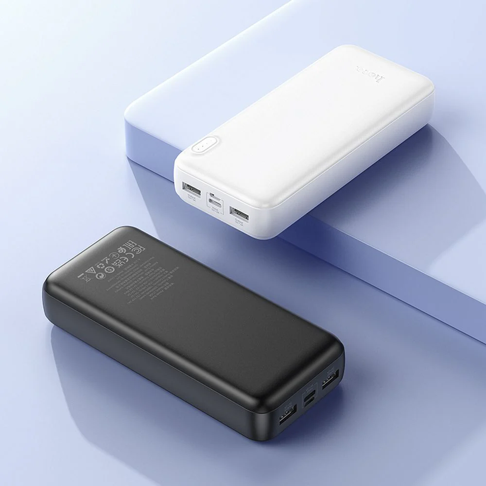 HOCO J128A External Battery, 20000mAh, 10W, 2 x USB-A, Black - Image 4