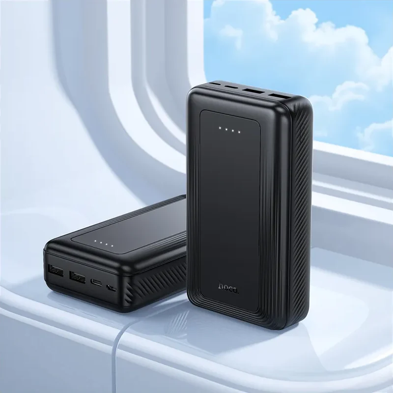 HOCO J165A External Battery, 20000mAh, 10W, 2 x USB-A, Black - Image 7