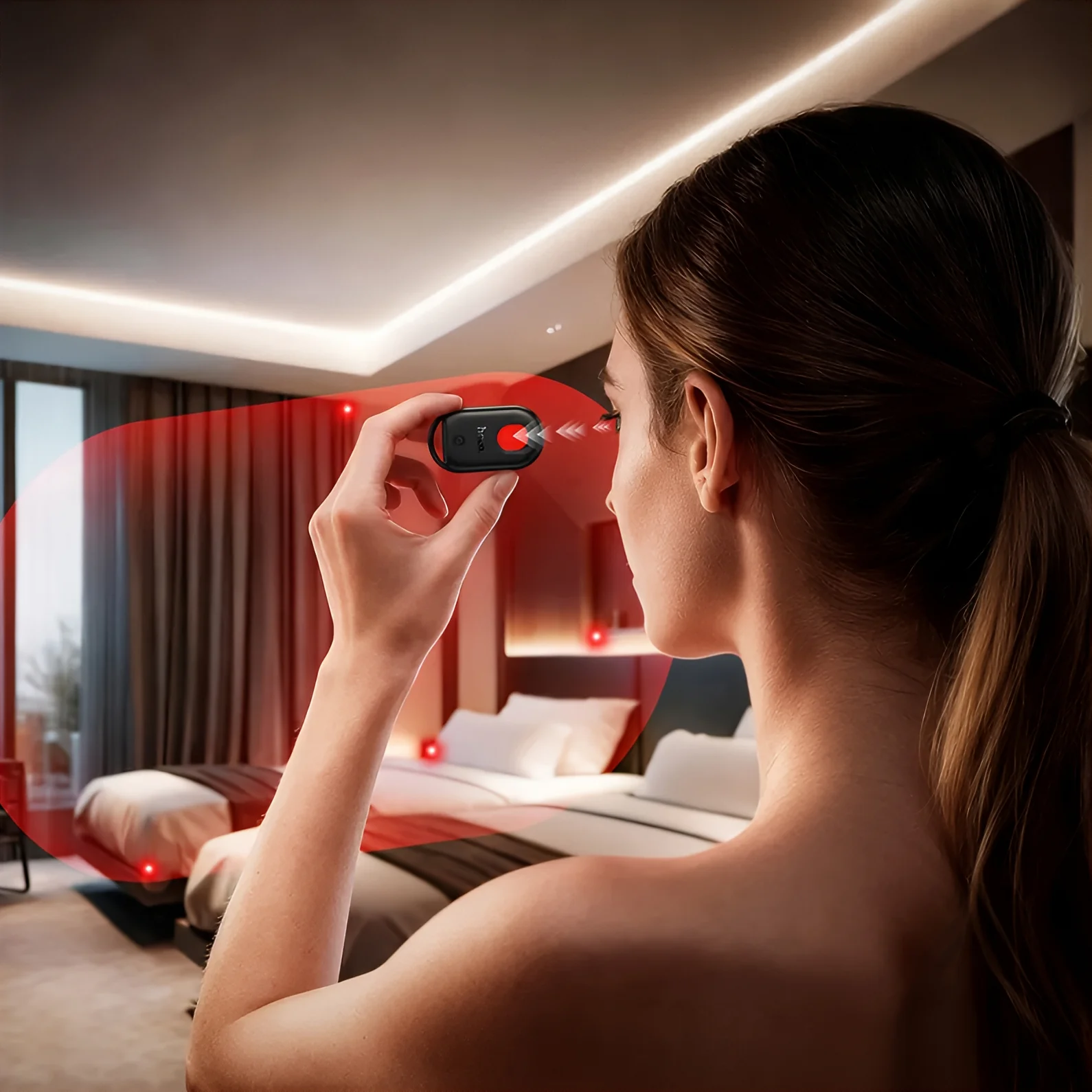 HOCO SmartTag E95 3in1 for iOS Series, Black - Image 6