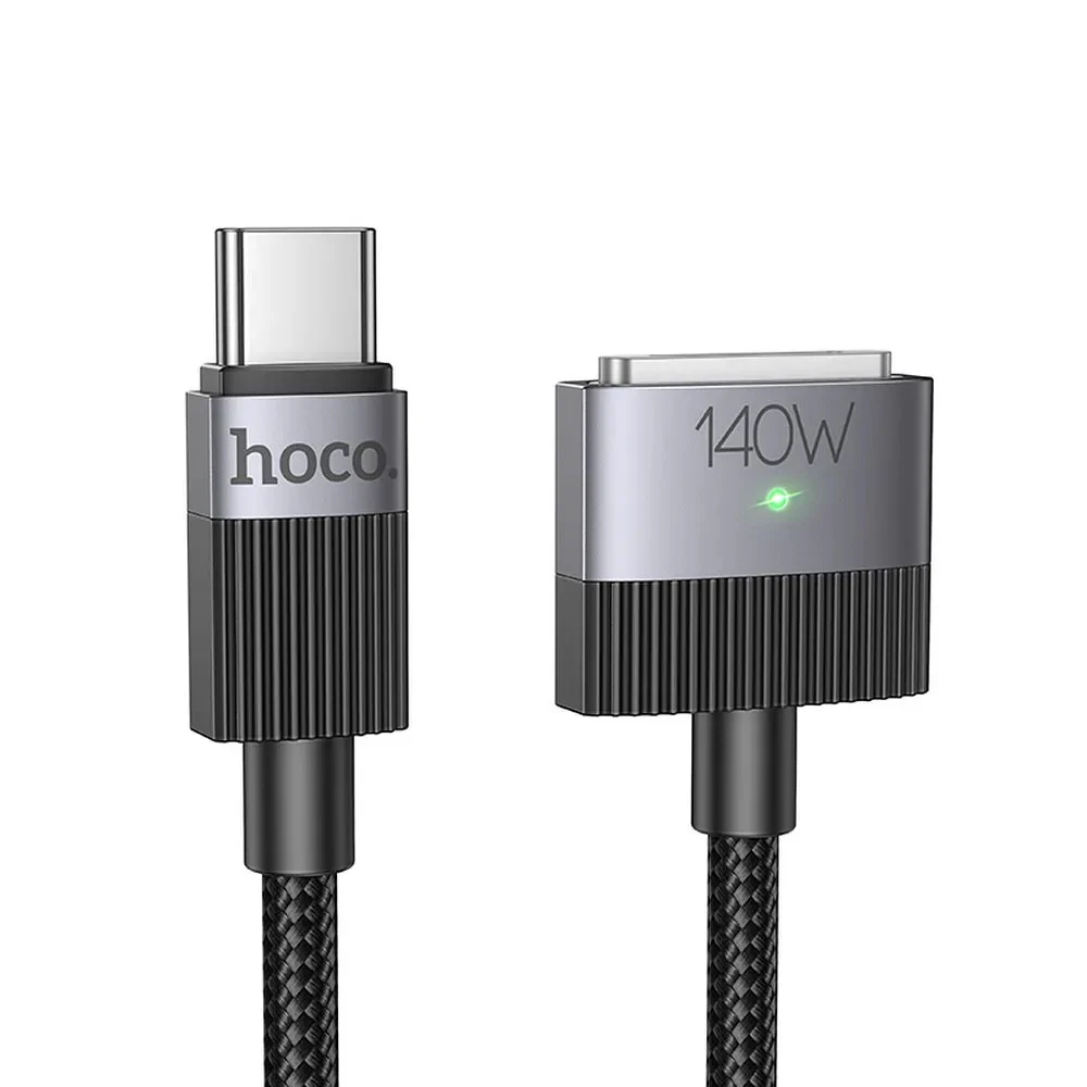 HOCO U141 Charging Cable, USB-C - MagSafe 3, 140W, 1.8m, Black - Image 6