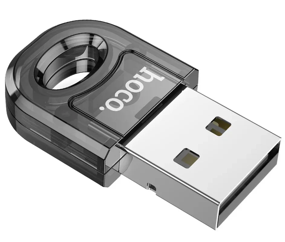 HOCO UA28 USB Bluetooth Adapter, Black - Image 4