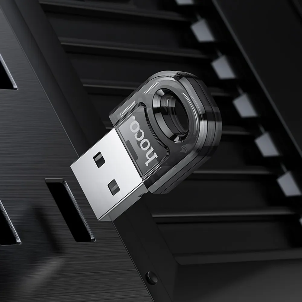 HOCO UA28 USB Bluetooth Adapter, Black - Image 9