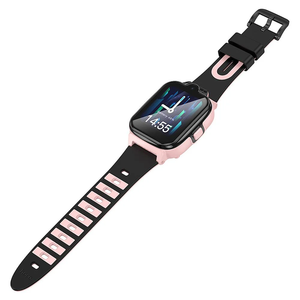 HOCO Y104 Kids Call Smartwatch, Pink - Image 2