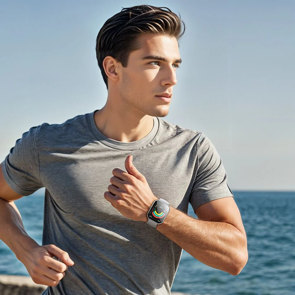 HOCO Y28 Call Smartwatch, Silver - Image 2