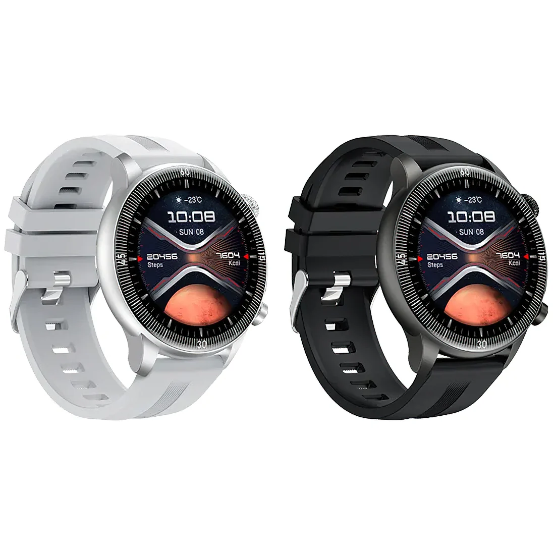 HOCO Y31 Call Smartwatch, Silver - Image 3