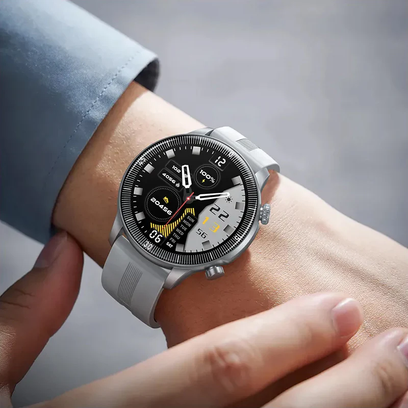 HOCO Y31 Call Smartwatch, Silver - Image 4