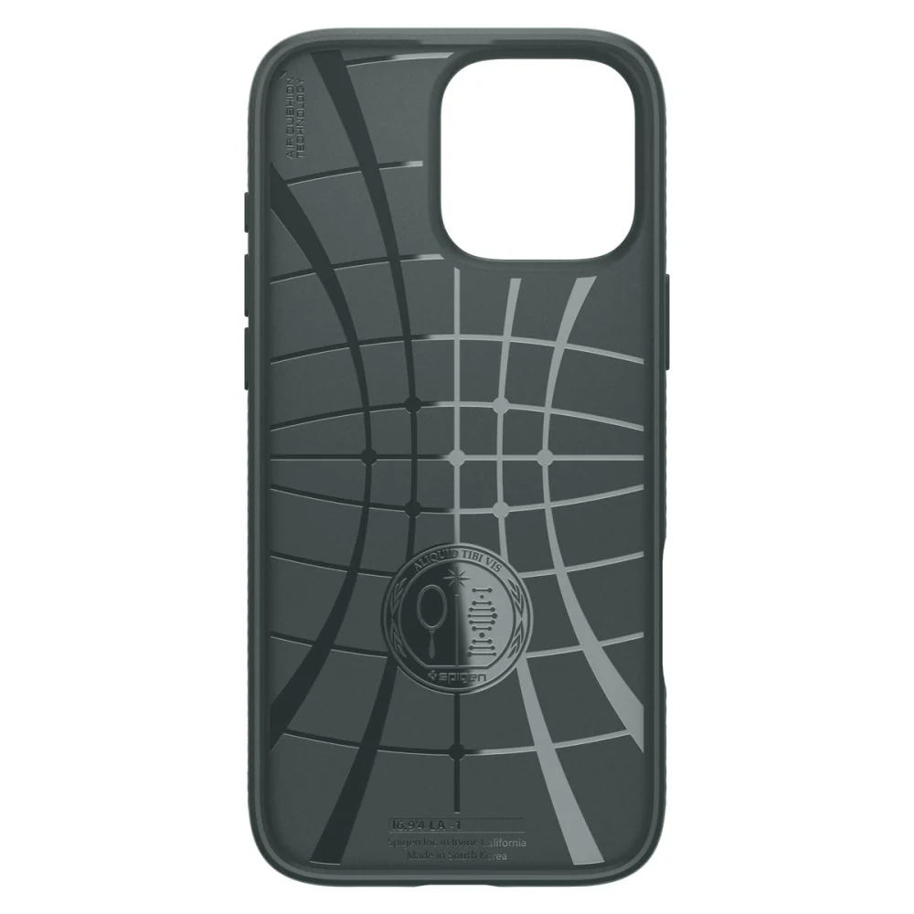 Husa pentru Apple iPhone 16 Pro, Spigen, Liquid Air, Verde ACS08119 - Image 2
