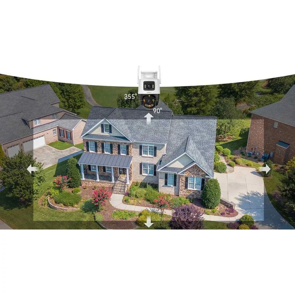 Imou Cruiser Dual 2 Pro Surveillance Camera, Wi-Fi, 2.5K + 2.5K, IP65, Outdoor IPC-S7XFP-8U0WED - Image 4