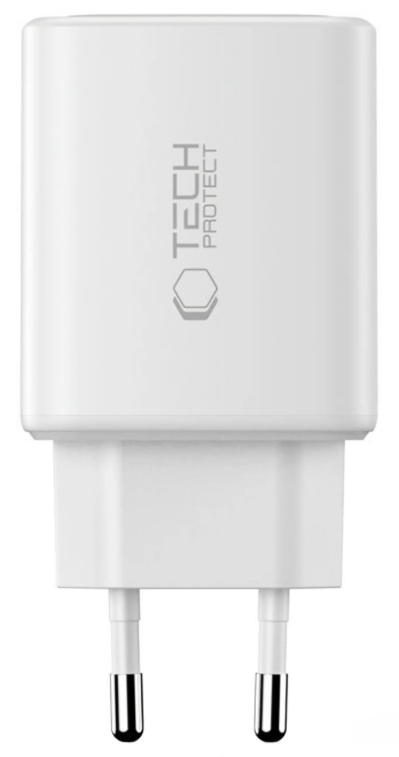 Tech-Protect NCA65W Network Charger, 65W, 3A, 1 x USB-A - 2 x USB-C, White - Image 2