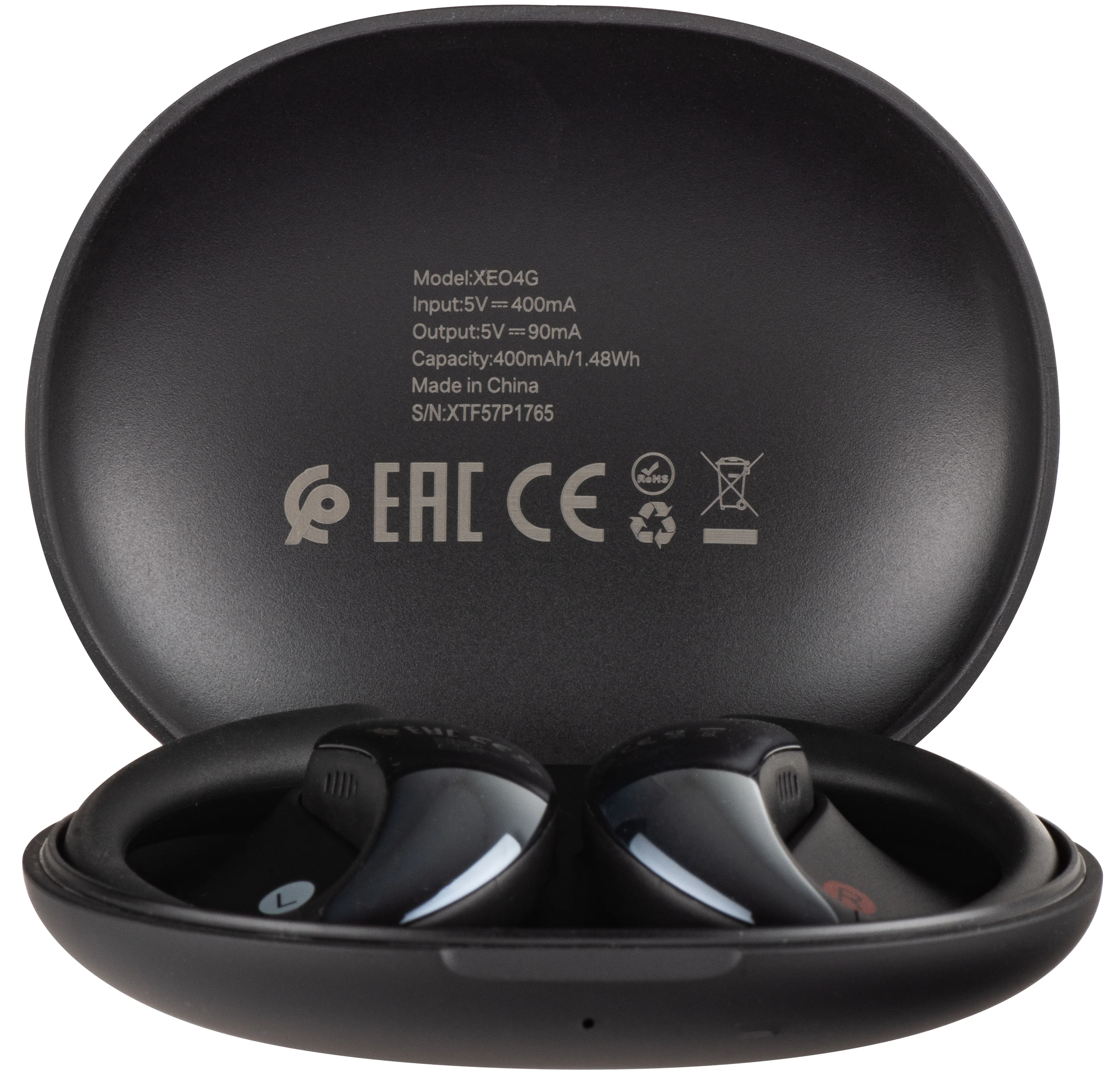 Infinix ZLoop 4 XEO4G Bluetooth Handsfree, TWS, Black - Image 3
