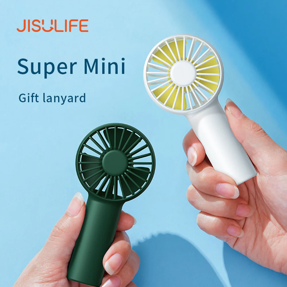 JisuLife FA20 Portable Fan, Green - Image 4