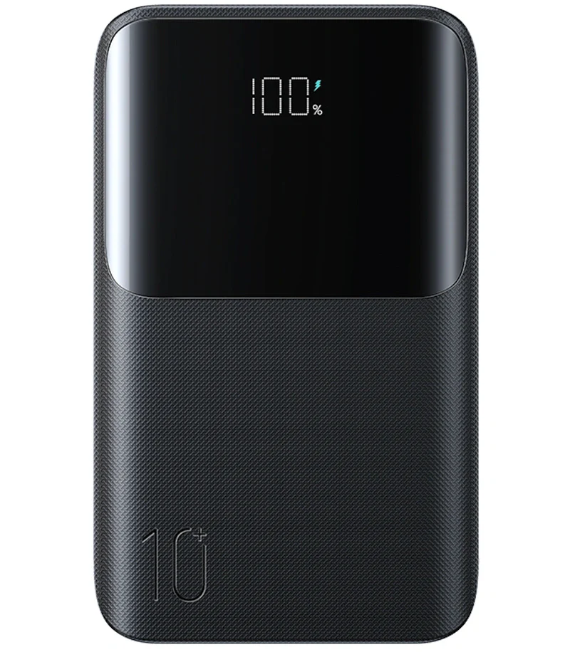 Joyroom JR-QP191 External Battery, 10000mAh, 22.5W, QC + PD, 1 x USB-A - 2 x USB-C, Black - Image 2