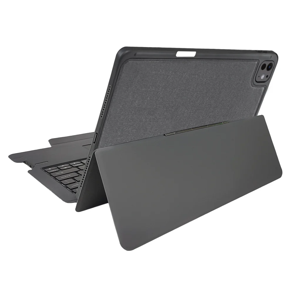 Keyboard Case for Apple iPad Pro 13 (2024), Techsuit, KeyTab Pro, Black - Image 6