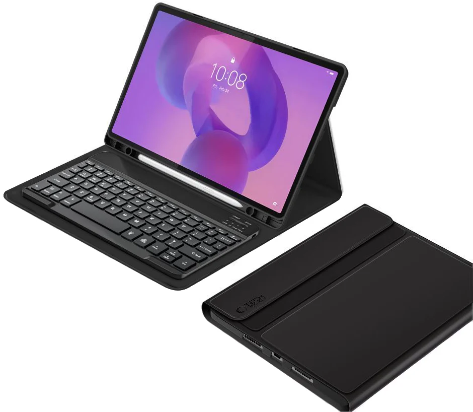 Keyboard Case for Lenovo Idea Tab Pro, Tech-Protect, SC PEN, Black - Image 2