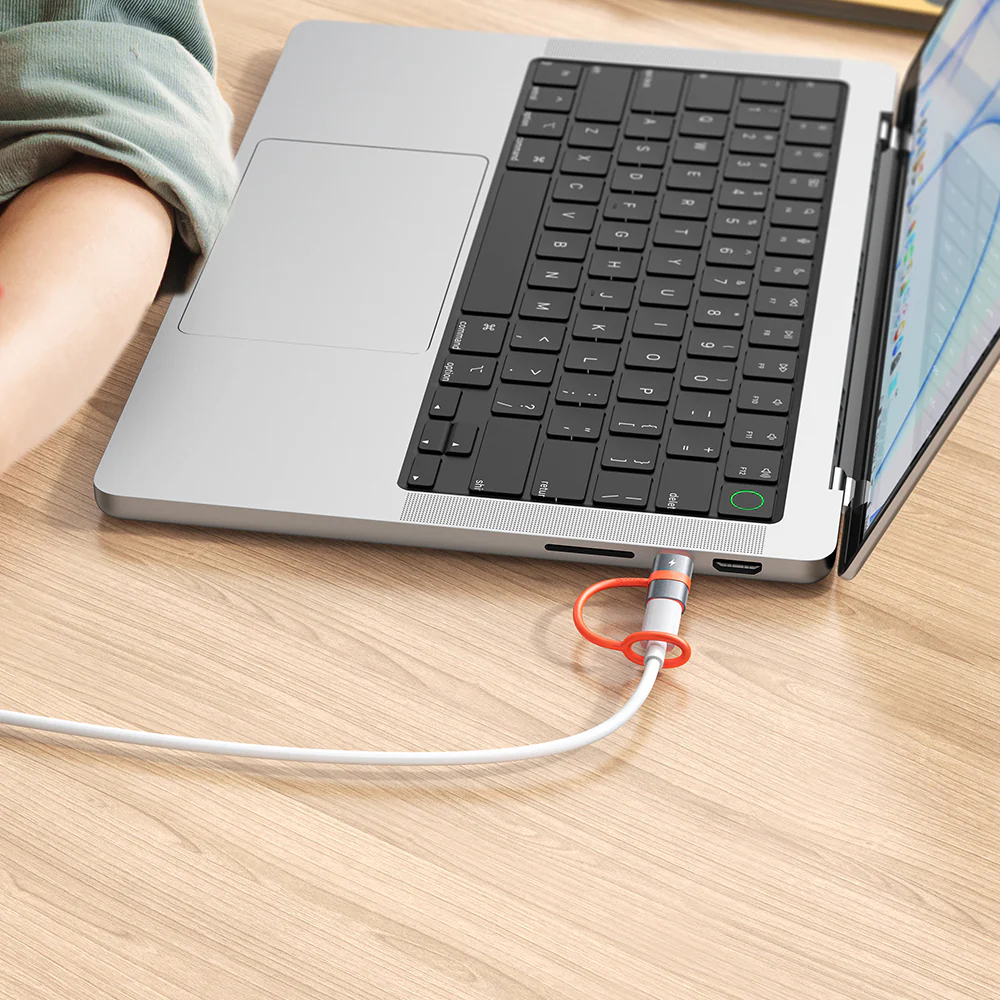 Lightning Data and Charging Adapter - USB-C McDodo OT-5530, Gray - Image 4