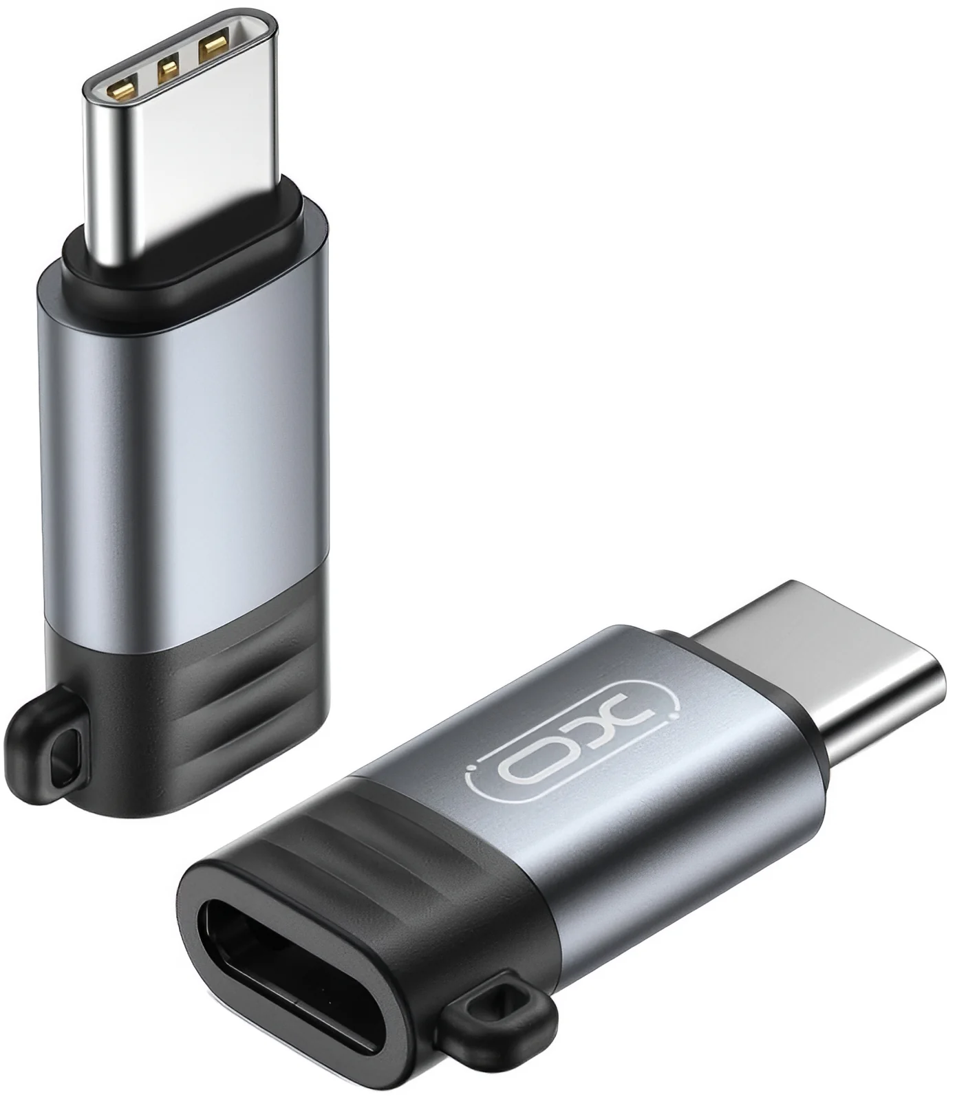 Lightning Data and Charging Adapter - USB-C XO Design NB263B, Black - Image 2