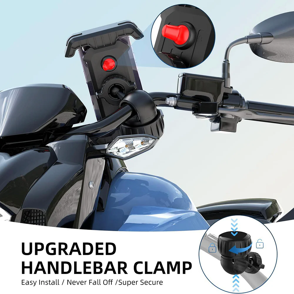 Lisen Bicycle Holder, 4.5inch - 7inch, Black YL0423080007 - Image 6