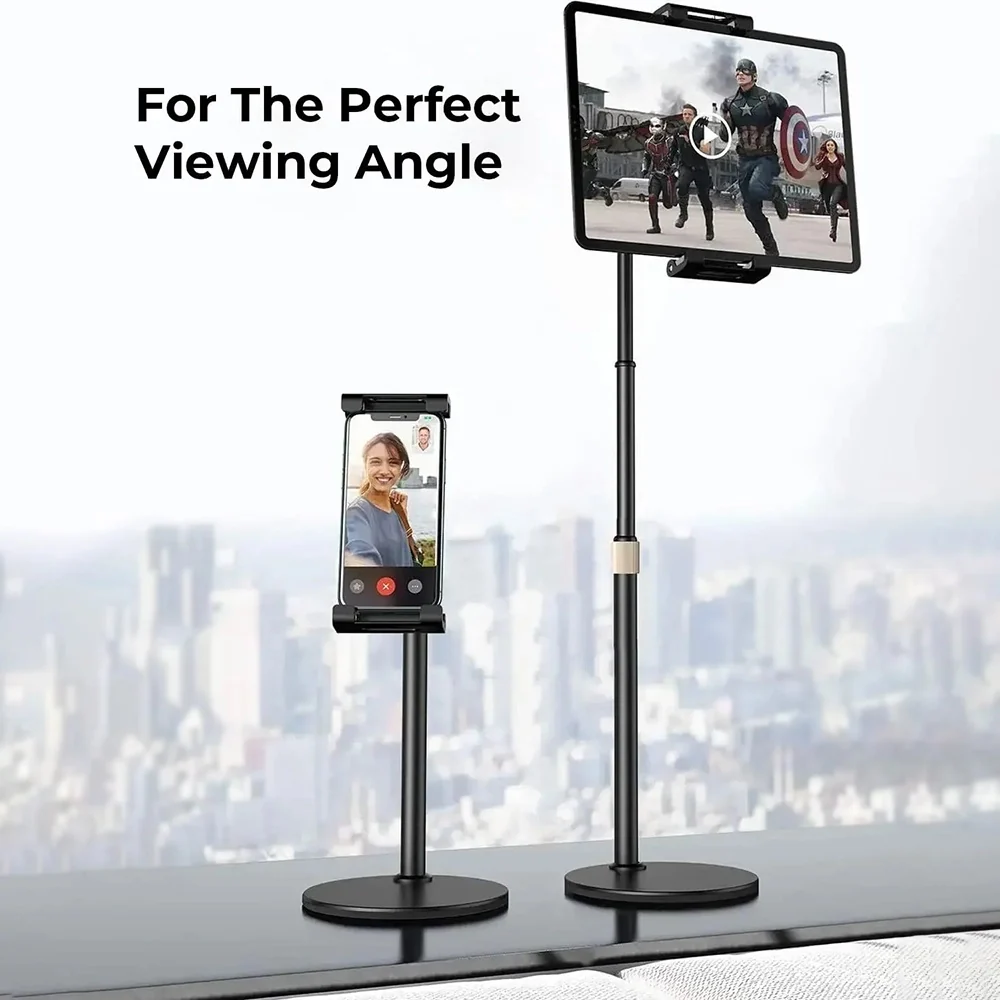 Lisen Desk Stand for Phone / Tablet, 4.7inch - 12.9inch, Black YL0420050002 - Image 3
