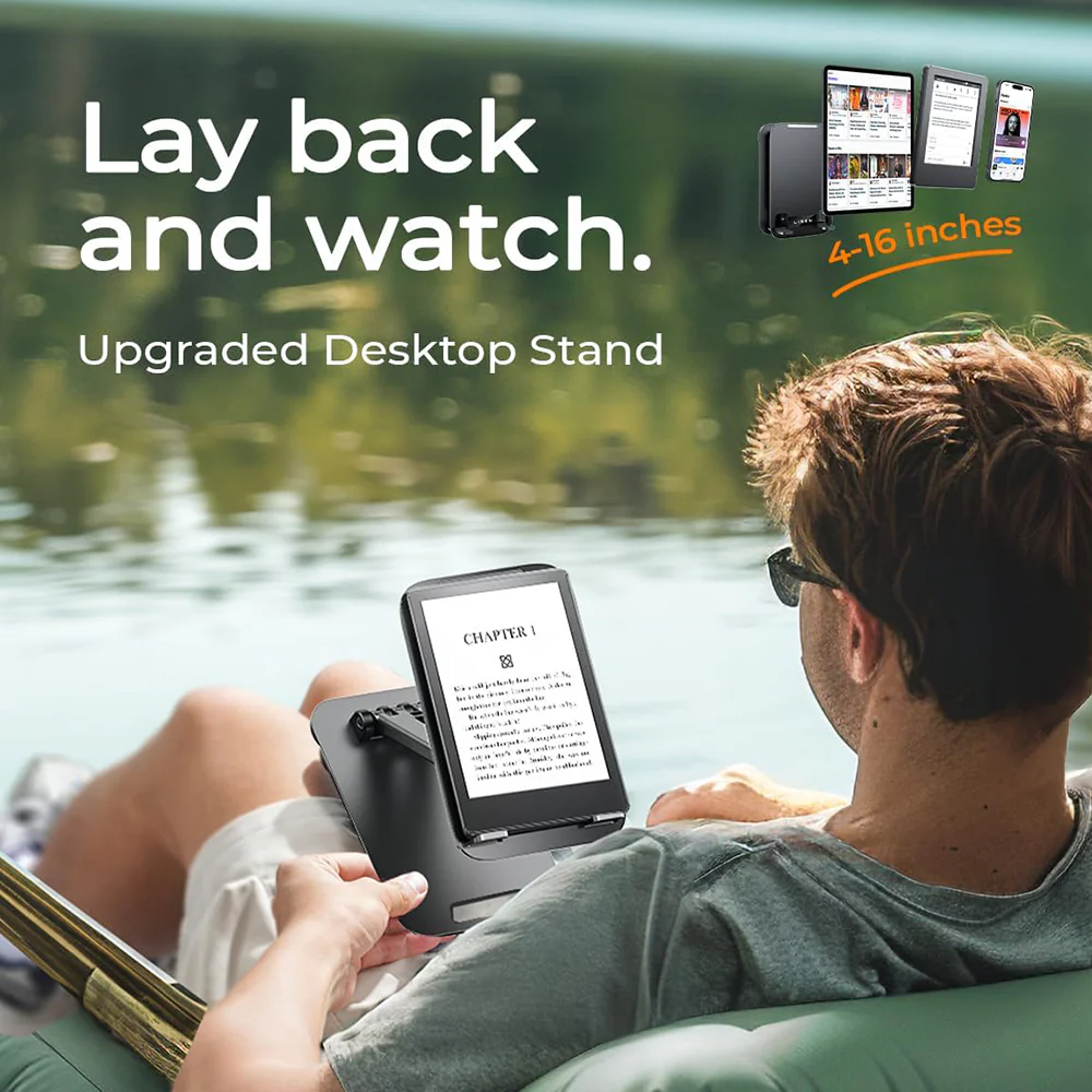 Lisen Desk Stand for Phone / Tablet, 4inch - 15.9inch, Black YL0424080007 - Image 3