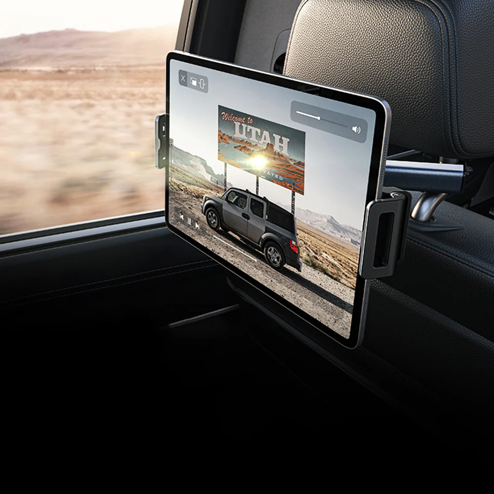 Lisen Headrest Car Holder for Phone / Tablet, 4.7inch - 12.9inch, Black YL0221030002 - Image 2