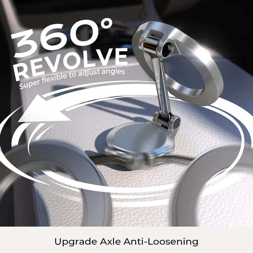 Lisen Magnetic Car Holder, Universal, Black YL0224010003 - Image 3