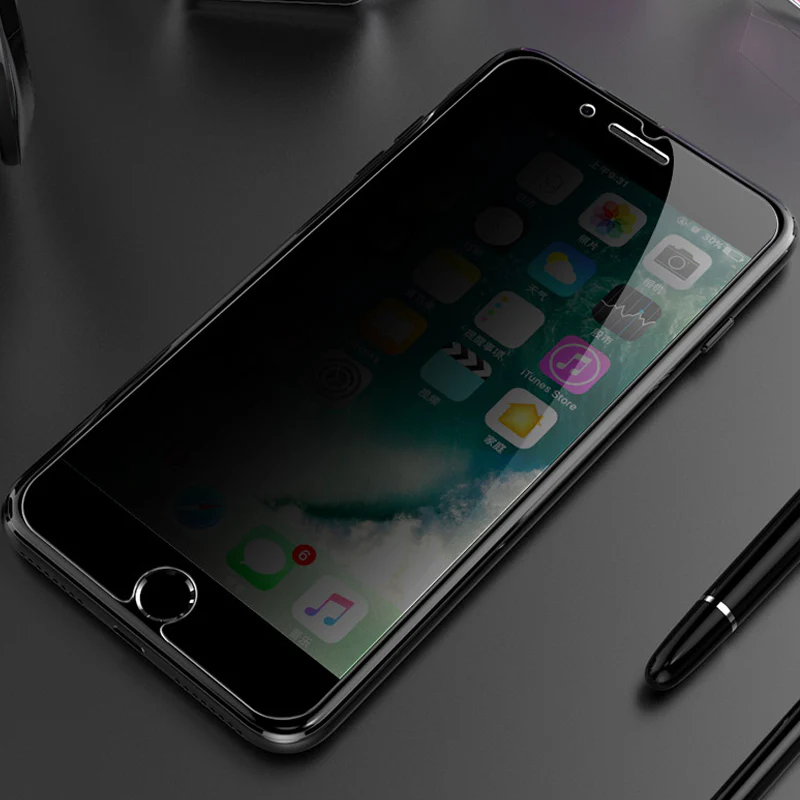 Lito Classic Privacy Screen Protector Film for Apple iPhone 11 Pro Max / XS Max, Tempered Glass, Full Glue, 2.5D - Image 3