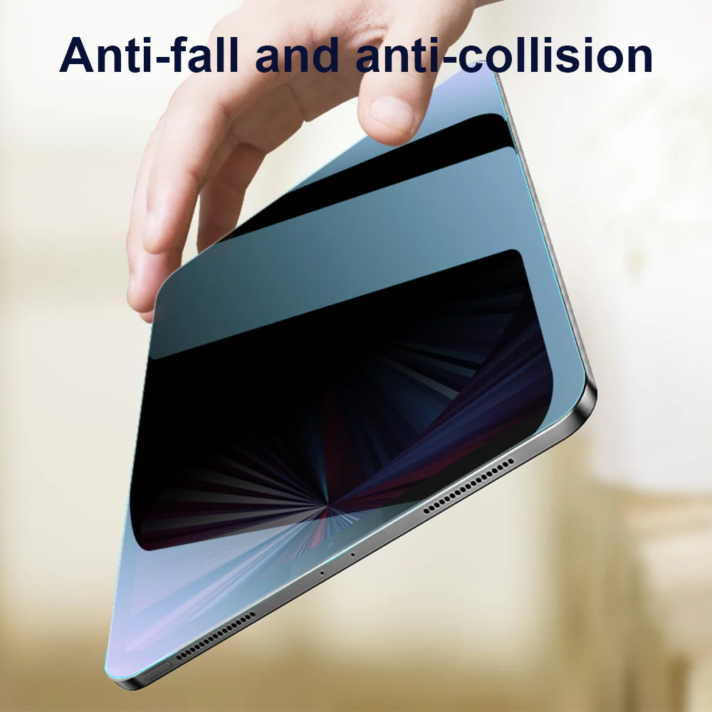 Lito Classic Privacy Screen Protector for Apple iPad Air 11 (2026) / Air 11 (2025), Tempered Glass, Full Glue, 2.5D - Image 4