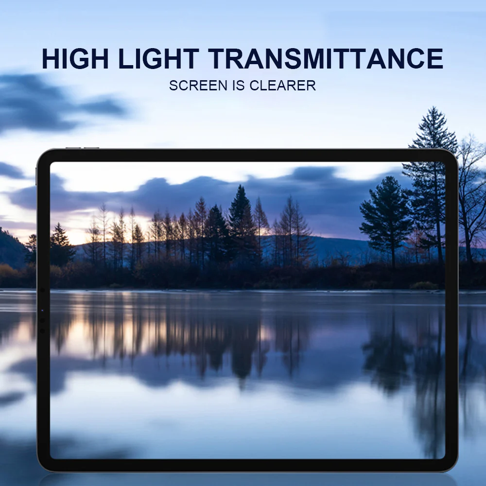 Lito Classic Privacy Screen Protector for Apple iPad Air 11 (2026) / Air 11 (2025), Tempered Glass, Full Glue, 2.5D - Image 5