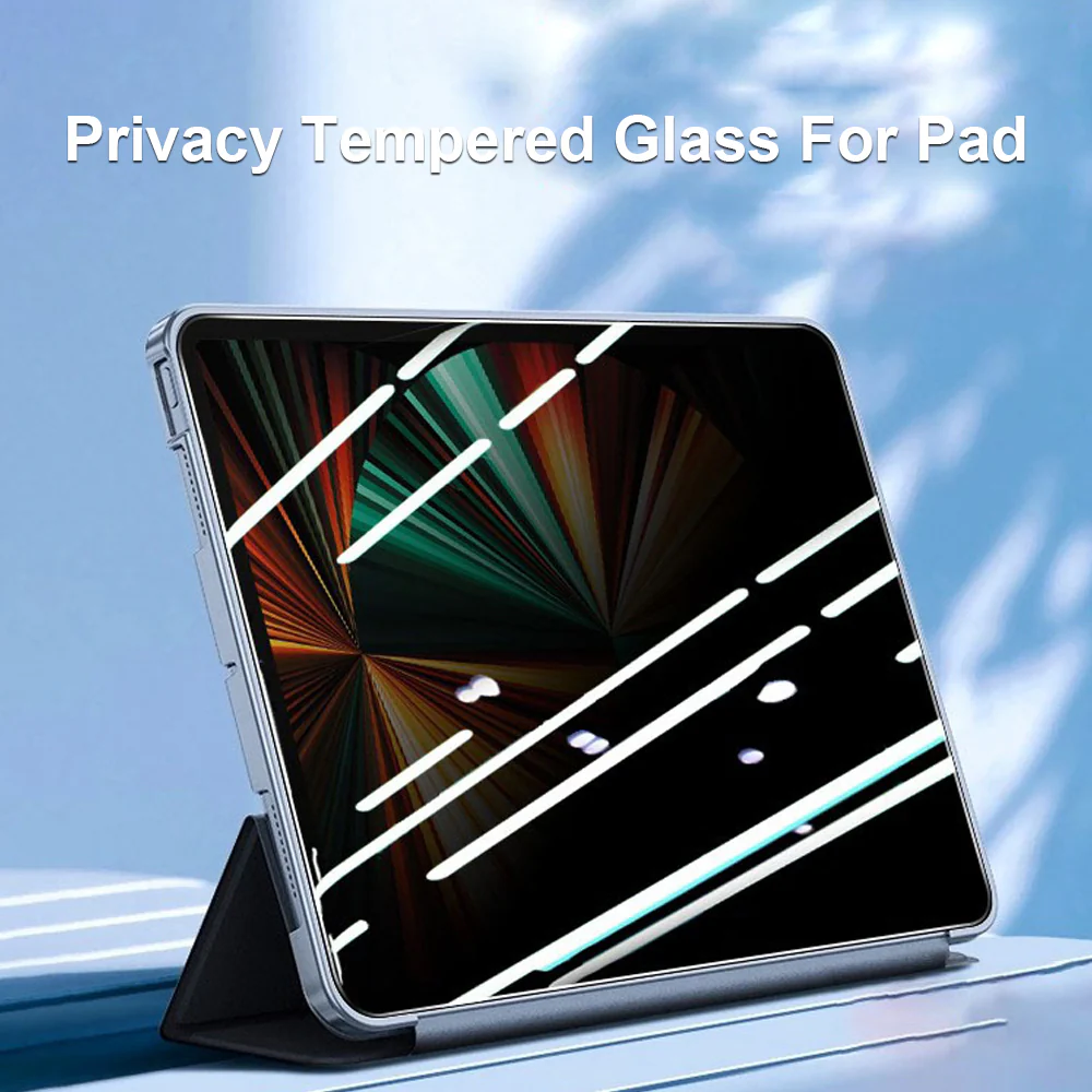 Lito Classic Privacy Screen Protector for Apple iPad Air 13 (2026) / Air 13 (2024), Tempered Glass, Full Glue, 2.5D - Image 2