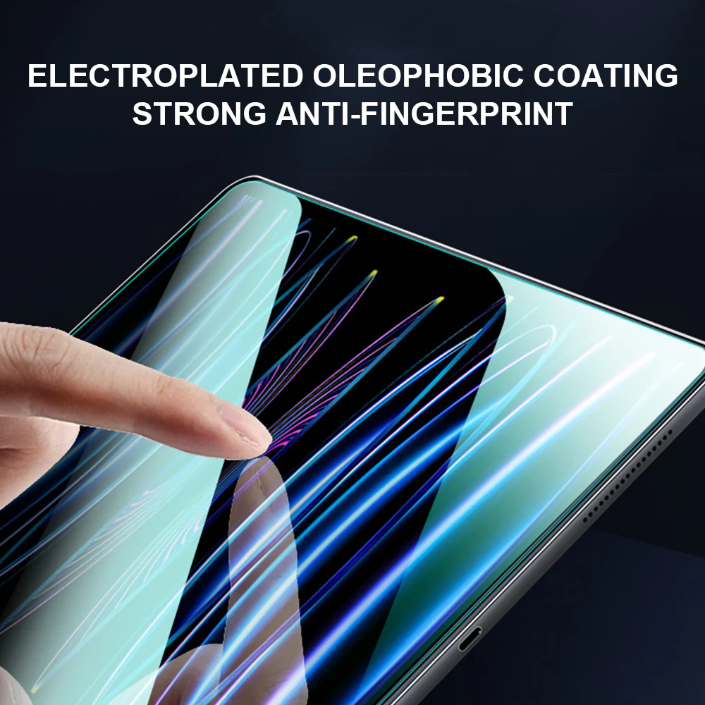 Lito Classic Screen Protector Film for Apple iPad Air 13 (2026) / Pro 13 (2025), Tempered Glass, Full Glue, 2.5D - Image 3
