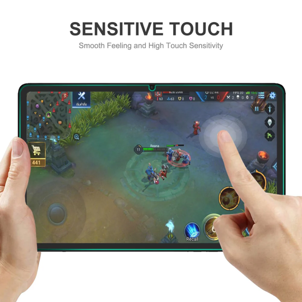 Lito Classic Screen Protector Film for Samsung Galaxy Tab A11+ / Tab A9+, Tempered Glass, Full Glue, 2.5D - Image 5