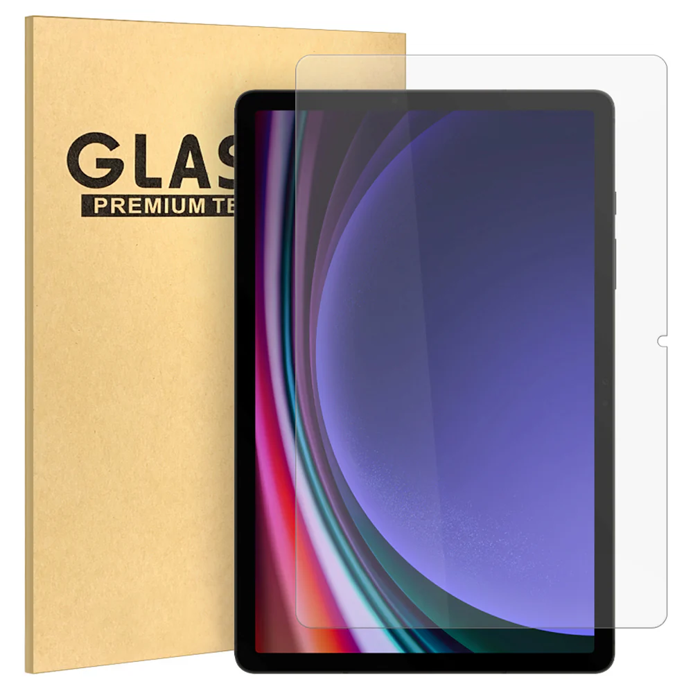 Lito Classic Screen Protector Film for Samsung Galaxy Tab S9 FE / Tab S9, Tempered Glass, Full Glue, 2.5D - Image 2