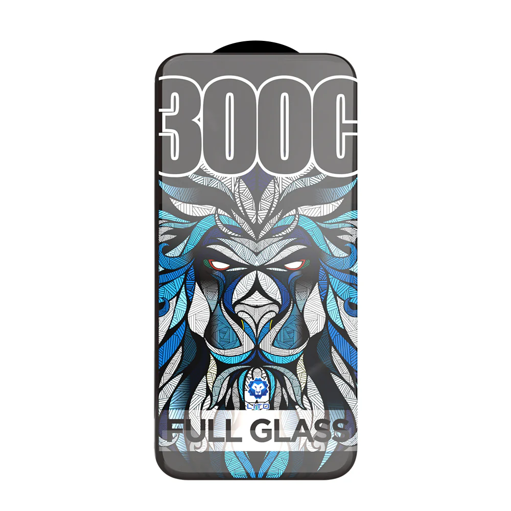 Lito D+ Max 300C Screen Protector for Apple iPhone 15 Pro Max, Tempered Glass, Full Glue - Image 2