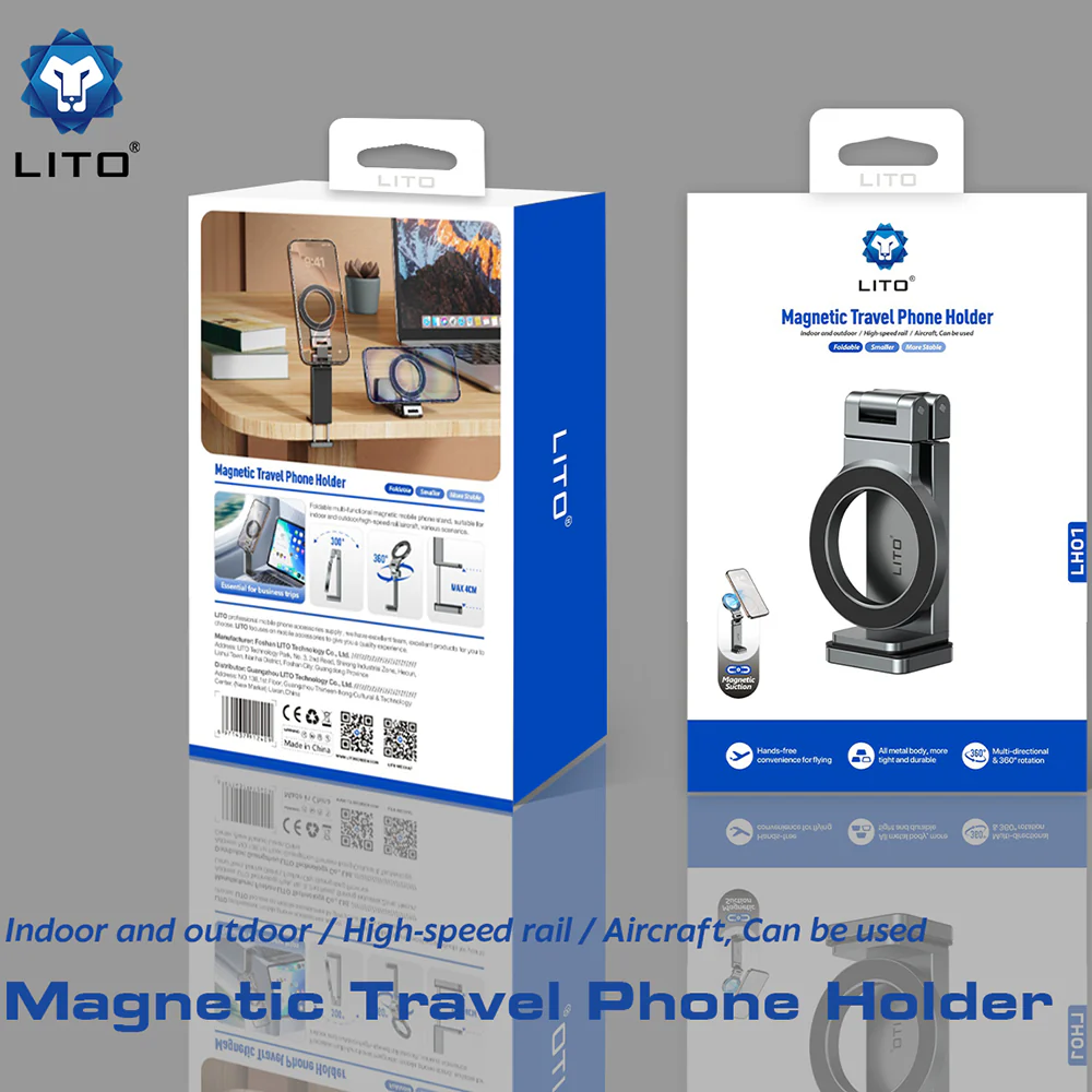 Lito LH01 Magnetic Holder, Universal, Grey - Image 4