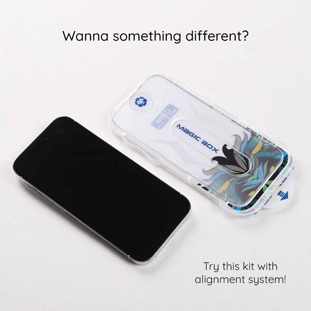 Lito Magic Glass Box D+ Tools Screen Protector Film for Apple iPhone XS Max, Tempered Glass, Full Glue - Image 4