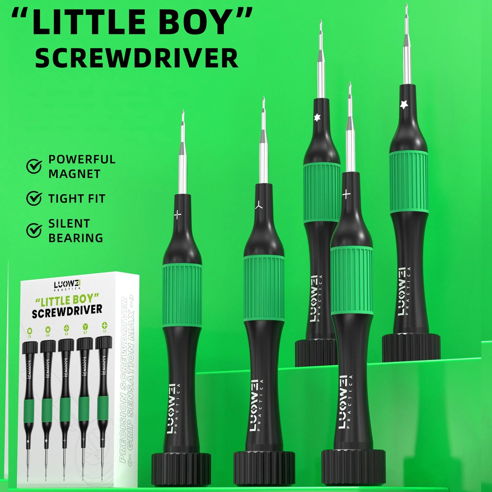 Luowei Little Boy Screwdriver, 5in1 - Image 9
