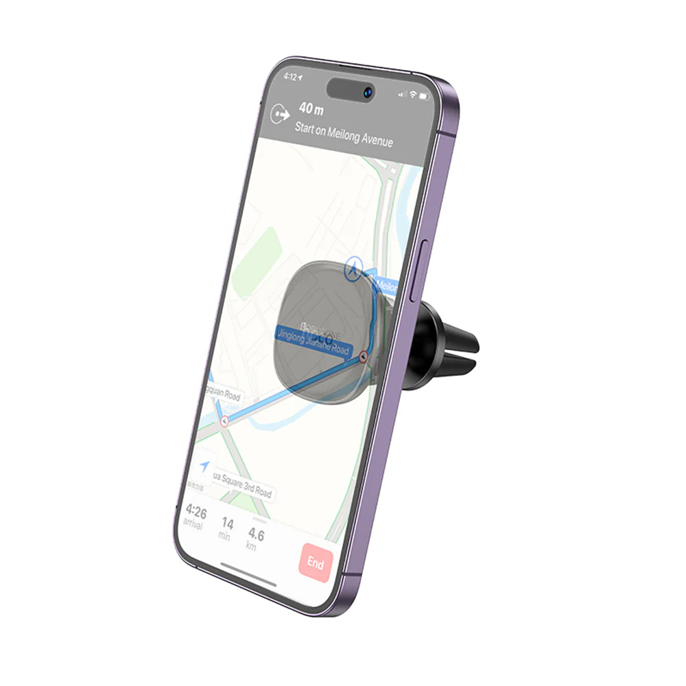 Magnetic Car Holder Borofone BH102 Cloud, 4.5inch - 7inch, Black - Image 5
