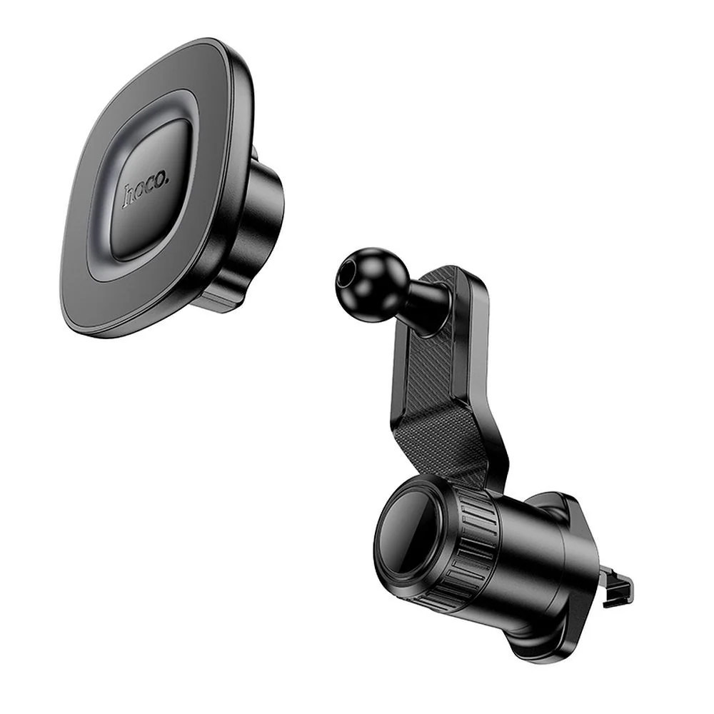 Magnetic Car Holder HOCO H74, Universal, Grey - Image 4