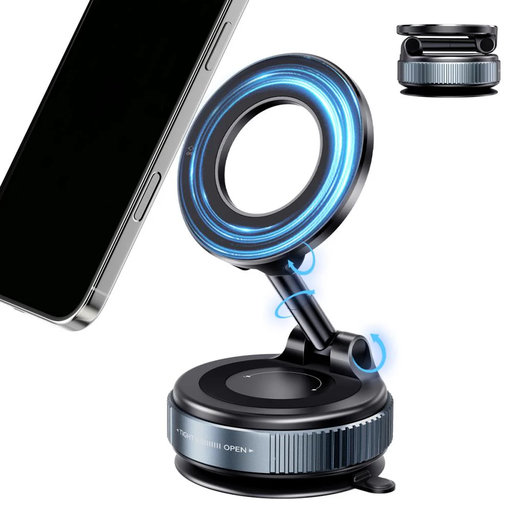Magnetic Car Holder XO Design C169, Universal, Black - Image 2