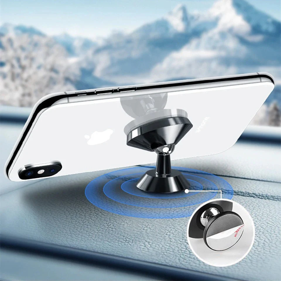Magnetic Car Mount WZK WMH-05, Universal, Black - Image 6