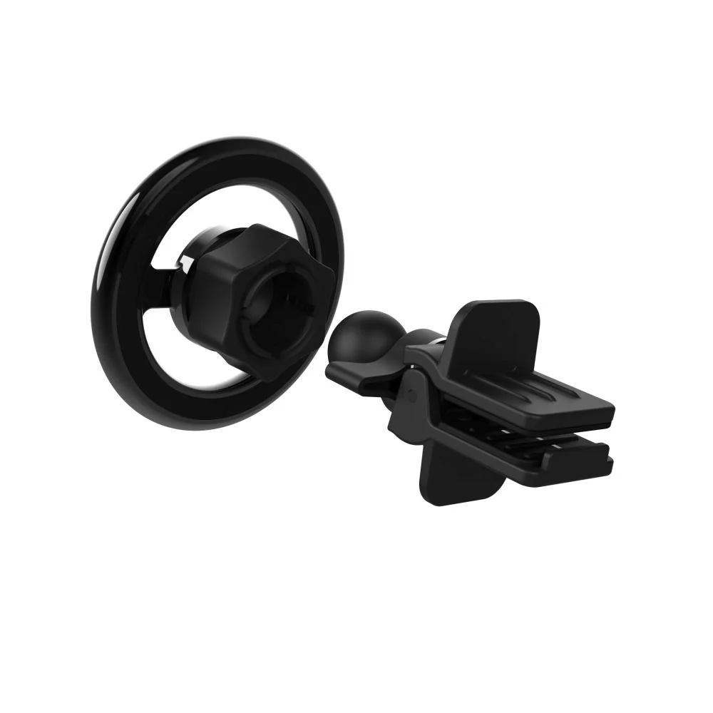 Magnetic Fixed Vent Car Holder, Universal, Black - Image 4