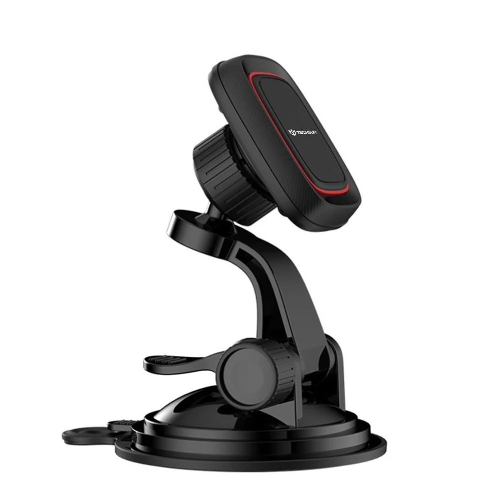 Magnetic Techsuit S6 Car Holder, Universal, Black Red - Image 2