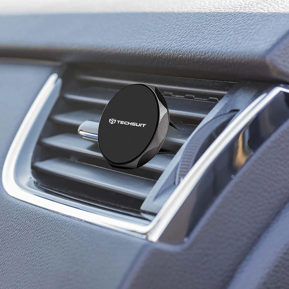 Magnetic Techsuit S9 Car Holder, Universal, Silver - Image 6