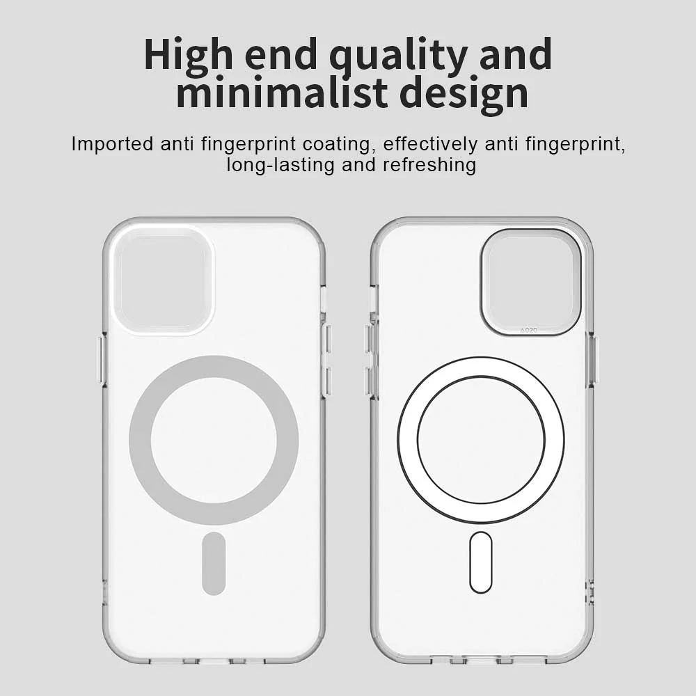 MagSafe Case for Apple iPhone 12 / 12 Pro, Techsuit, CandyCase, White - Image 4