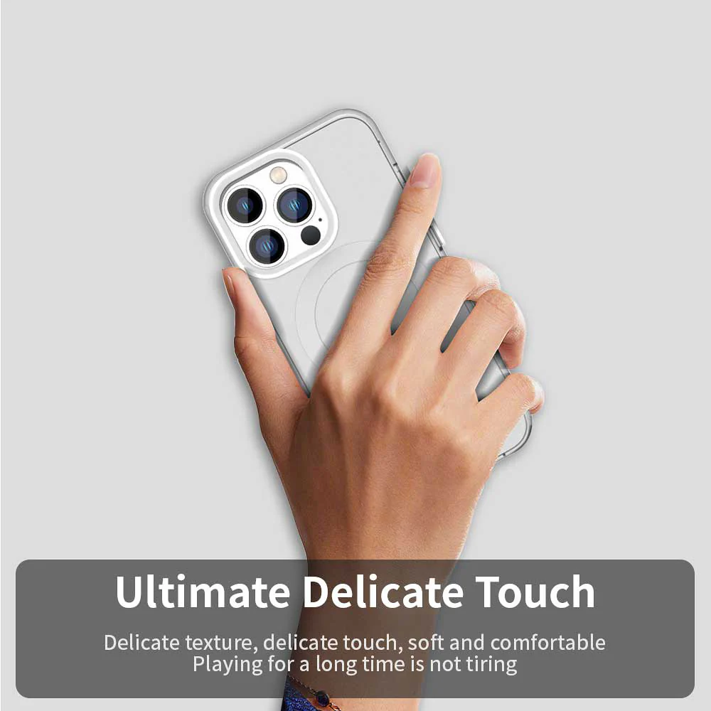 MagSafe Case for Apple iPhone 12 Pro Max, Techsuit, CandyCase, White - Image 4