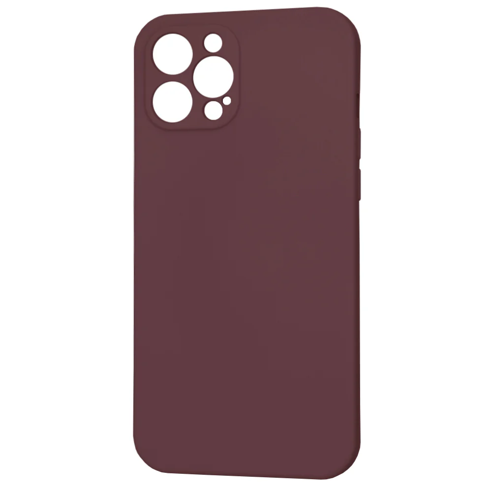 MagSafe Case for Apple iPhone 12 Pro Max, Techsuit, SoftFlex, Burgundy - Image 3