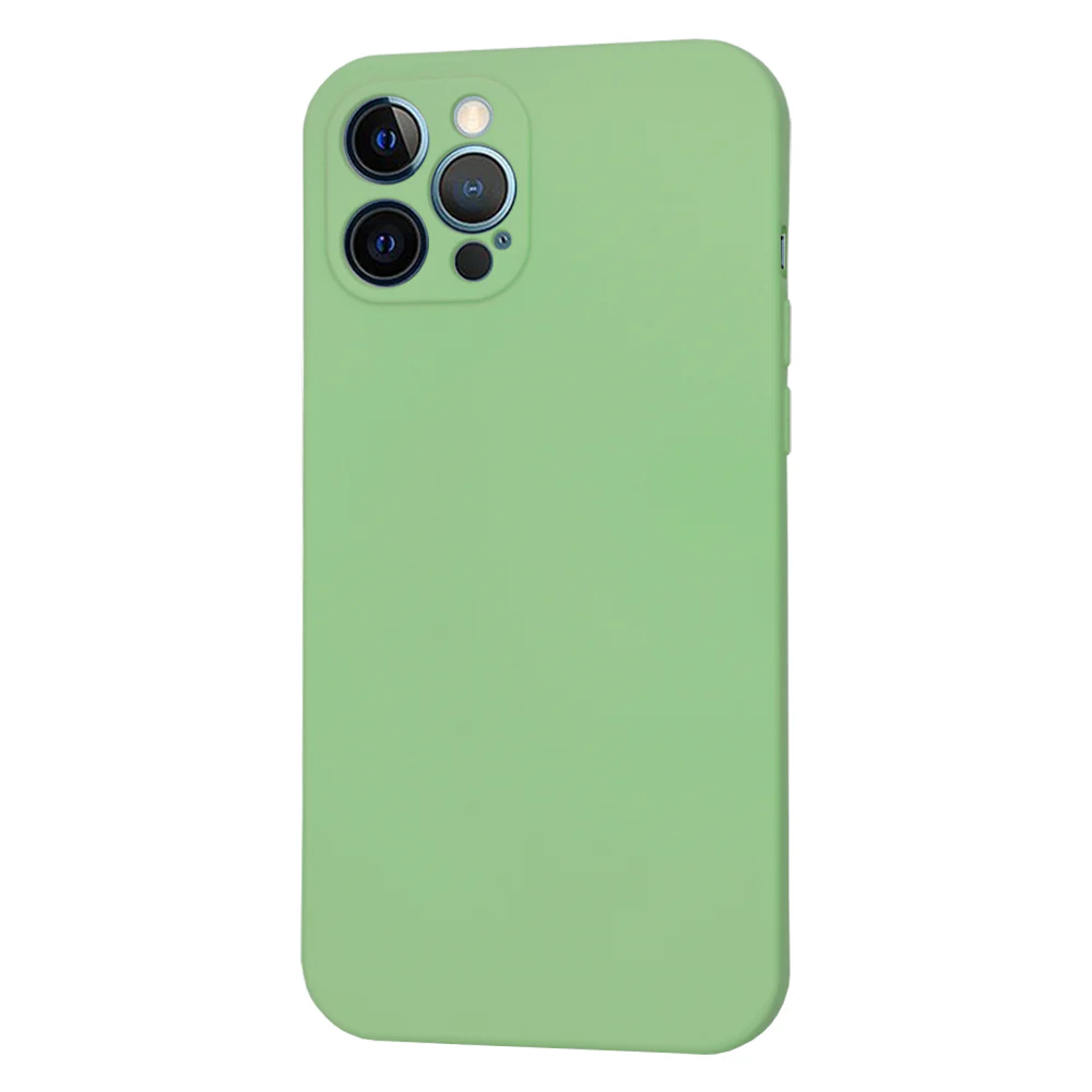 MagSafe Case for Apple iPhone 12 Pro Max, Techsuit, SoftFlex, Light Green - Image 2