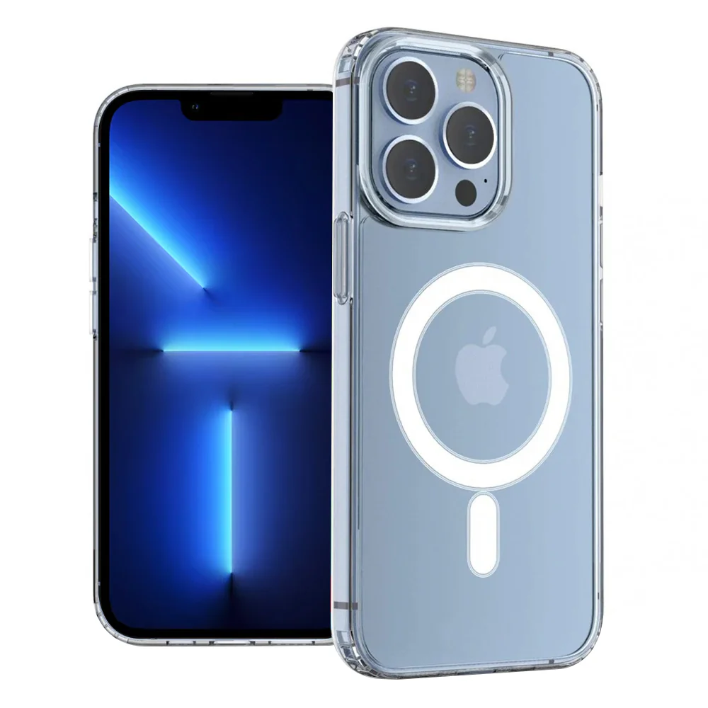 MagSafe Case for Apple iPhone 13 Pro Max, Techsuit, Pro, Transparent